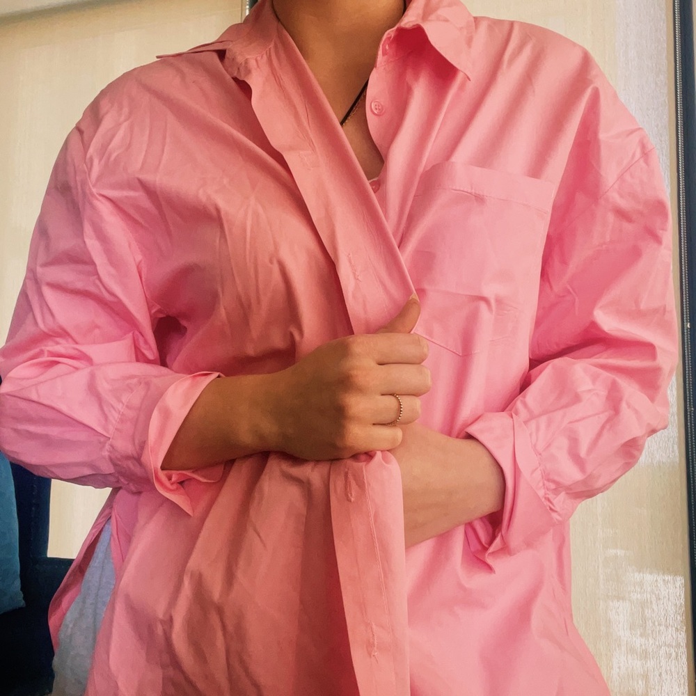 Pink Button Down